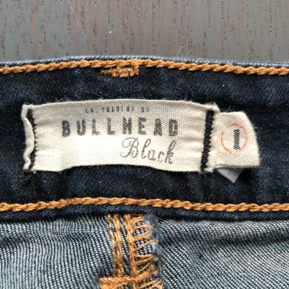 Bullhead Dark Wash Skinny Jeans - 1 - Picture 4 of 6